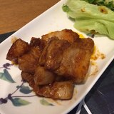 豚バラ肉のバーベキューソース アブラがとろける〜